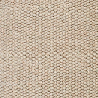 Hand-Woven Pouf Ottoman With Leather Trim - Hearth & Hand™ With Magnolia 6 Hand-Woven Pouf Ottoman With Leather Trim - Hearth & Hand™ With Magnolia - Image 4