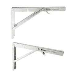 Built Industrial 2 Pack Folding L Wall Shelf Bracket, 10 Inch Collapsible Hardware With Locking Hinge For Garage Shelves, Holds 120lbs 16 Built Industrial 2 Pack Folding L Wall Shelf Bracket, 10 Inch Collapsible Hardware With Locking Hinge For Garage Shelves, Holds 120lbs -Home Decor GUEST 83f6e7b8 fccf 4bd4 b6b4 1f03080a68cb