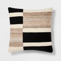 Oversized Blocked Woven Square Throw Pillow - Threshold™ 6 Oversized Blocked Woven Square Throw Pillow - Threshold™ -Home Decor GUEST 864410dc 2c42 4709 81f7 2d6de2ae0e28