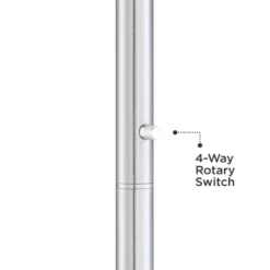 Possini Euro Design Meridian Light Blaster Modern Torchiere Floor Lamp 72" Tall Brushed Nickel LED Frosted Glass Shade For Living Room Bedroom Office 12 Possini Euro Design Meridian Light Blaster Modern Torchiere Floor Lamp 72" Tall Brushed Nickel LED Frosted Glass Shade For Living Room Bedroom Office -Home Decor GUEST 86d3e492 d91f 458d 8a1e 61e18cd59934