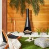Wood Burning Outdoor Metal Fire Pit Chimenea Black - Hearth & Hand™ With Magnolia 2 Wood Burning Outdoor Metal Fire Pit Chimenea Black - Hearth & Hand™ With Magnolia -Home Decor GUEST 889681dc 4ca2 4766 9df7 8e310935d64d