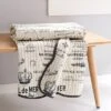 Histoire Script Quilted Throw - Levtex Home 1 Histoire Script Quilted Throw - Levtex Home -Home Decor GUEST 88af1b9c 4fa3 4132 a40b 37d7b612679d