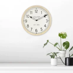 16" Wall Clock Wood - Threshold™ 7 16" Wall Clock Wood - Threshold™ -Home Decor GUEST 88cee696 866b 4369 9e43 d51d4698f18b