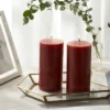 2pk Pillars Warm Cider & Cinnamon Red - Threshold™ 1 2pk Pillars Warm Cider & Cinnamon Red - Threshold™ -Home Decor GUEST 88dc92a0 d86a 4bb1 88a9 9a531c06cc3e