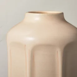 13" Faceted Ceramic Vase Sunset Taupe - Hearth & Hand™ With Magnolia 7 13" Faceted Ceramic Vase Sunset Taupe - Hearth & Hand™ With Magnolia -Home Decor GUEST 89c00ed5 f379 4ab6 83f9 2c196e016ee1