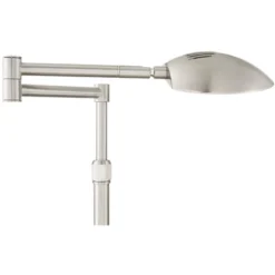 Possini Euro Design Eliptik Modern Desk Table Lamp 24 1/2" High Satin Nickel LED Swing Arm Adjustable Height For Bedroom Living Room Nightstand Office 12 Possini Euro Design Eliptik Modern Desk Table Lamp 24 1/2" High Satin Nickel LED Swing Arm Adjustable Height For Bedroom Living Room Nightstand Office -Home Decor GUEST 8a7413ef 0643 4ac1 9f68 9f61cfe1a0ac