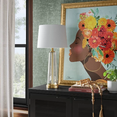 24" X 30" Floral Dream By Nikki Chu Vintage Canvas Board Gold - Threshold™ 3 24" X 30" Floral Dream By Nikki Chu Vintage Canvas Board Gold - Threshold™