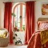 1pc Light Filtering Velvet Macrame Trim Window Curtain Panel Burnt Orange - Opalhouseâ„¢ Designed With Jungalowâ„¢ 2 1pc Light Filtering Velvet Macrame Trim Window Curtain Panel Burnt Orange - Opalhouseâ„¢ Designed With Jungalowâ„¢ -Home Decor GUEST 92dfaf13 4813 4967 a623 6cda6de279dc