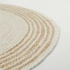 Round 6' Multi Stripe Braided Jute Area Rug Cream/Tan - Hearth & Hand™ With Magnolia 6 Round 6' Multi Stripe Braided Jute Area Rug Cream/Tan - Hearth & Hand™ With Magnolia -Home Decor GUEST 93717e9f 0061 406a bc80 74b6c14d2026