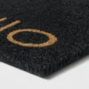 1'6"x2'6"/18"x30" Hello Doormat Black - Project 62™ 2 1'6"x2'6"/18"x30" Hello Doormat Black - Project 62™ -Home Decor GUEST 949217df 1079 4897 898a f20189ef9522