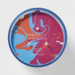 28oz Glass Moonlit Hibiscus Candle Light Blue - Opalhouse™ 7 28oz Glass Moonlit Hibiscus Candle Light Blue - Opalhouse™ -Home Decor GUEST 9562dc6d 4e42 481c 91d9 1f68f9f8ac72