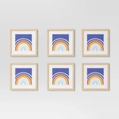 (Set Of 6) 11" X 11" Matted To 8" X 8" Frame Set - Room Essentials™ 14 (Set Of 6) 11" X 11" Matted To 8" X 8" Frame Set - Room Essentials™ -Home Decor GUEST 9a854d8e ad55 4f2a 8688 004f094e221a