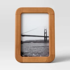 Rounded Corner Medium Wood Single Image Table Frame Brown - Threshold™ -Home Decor GUEST 9b3f6f75 97f6 4c57 9490 5e78fa701d02