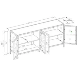 Crystal Cove Glass TV Stand For TVs Up To 59" - Threshold™ Designed With Studio McGee 13 Crystal Cove Glass TV Stand For TVs Up To 59" - Threshold™ Designed With Studio McGee -Home Decor GUEST a13f9ad9 19e7 45e4 939d 0ee33acc8103