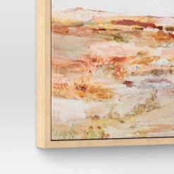 16" X 20" Warm Colors Landscape Framed Canvas Natural - Threshold™ 7 16" X 20" Warm Colors Landscape Framed Canvas Natural - Threshold™ -Home Decor GUEST a393d8a0 673a 4e8d 9f4d 4df580ce4d10