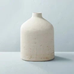 Distressed Ceramic Vase Natural White - Hearth & Hand™ With Magnolia 10 Distressed Ceramic Vase Natural White - Hearth & Hand™ With Magnolia -Home Decor GUEST a40300e9 2aea 4cfd ba05 65cb9b152cb9