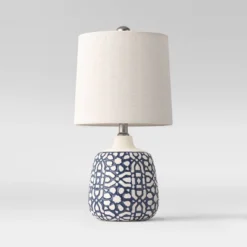 Assembled Ceramic Table Lamp Blue - Threshold™ -Home Decor GUEST a72b8512 d249 4def be06 43a18b186729