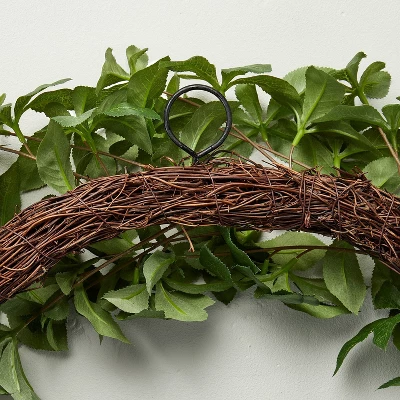 24" Faux Gypsophila Wreath - Hearth & Hand™ With Magnolia 5 24" Faux Gypsophila Wreath - Hearth & Hand™ With Magnolia - Image 3