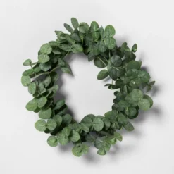 Faux Eucalyptus Wreath - Hearth & Hand™ With Magnolia 8 Faux Eucalyptus Wreath - Hearth & Hand™ With Magnolia -Home Decor GUEST a9c5bc4a 4773 4061 b280 3680421b9423