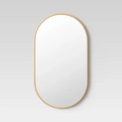 16" X 28" Metal Oval Pill Mirror - Project 62™ -Home Decor GUEST ac1a0369 9fed 4f6b 991e 2e92167e9794