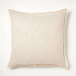 Oversized Reversible Linen Square Throw Pillow With Frayed Edges - Threshold™ Designed With Studio McGee 12 Oversized Reversible Linen Square Throw Pillow With Frayed Edges - Threshold™ Designed With Studio McGee -Home Decor GUEST b24eae29 d0b8 4a56 a4ef 09c04c3955b4