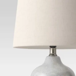 Assembled Ceramic Table Lamp Gray - Threshold™ 9 Assembled Ceramic Table Lamp Gray - Threshold™ -Home Decor GUEST b5840a57 b2c1 4e90 b715 6f6af5e82654