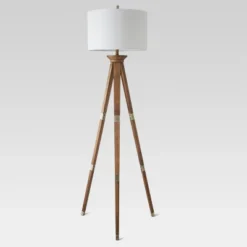 Oak Wood Tripod Floor Lamp Dark Brown - Threshold™ 22 Oak Wood Tripod Floor Lamp Dark Brown - Threshold™ -Home Decor GUEST b5ab96e0 432f 4e8b 8afb fa38a8c1b3fe