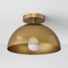 Valencia Flush Mount Ceiling Light Brass - Threshold™ 1 Valencia Flush Mount Ceiling Light Brass - Threshold™ -Home Decor GUEST b98a9a40 143f 4749 b4e0 f18af9f674b9