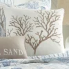 Galapagos Embroidered Coral Decorative Pillow - Levtex Home 2 Galapagos Embroidered Coral Decorative Pillow - Levtex Home -Home Decor GUEST bacdd1de eb31 4d01 b46b 146f1ca73b99