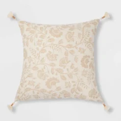 Jacobean Square Throw Pillow - Threshold™ 11 Jacobean Square Throw Pillow - Threshold™ -Home Decor GUEST bcd4d061 ca23 4438 9d57 0632e6f84eb6