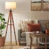 Tripod Floor Lamp With Shelf Brown Wood - Threshold™ 2 Tripod Floor Lamp With Shelf Brown Wood - Threshold™ -Home Decor GUEST c29a7836 503f 4e78 a6f3 d9375c56ca88