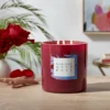 28oz Glass Sandalwood Rose Candle Burgundy - Opalhouse™ 2 28oz Glass Sandalwood Rose Candle Burgundy - Opalhouse™ -Home Decor GUEST c434c36f 9024 4a6b a515 9b2129a653a9