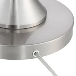 Possini Euro Design Modern Floor Lamp 64" Tall Brushed Nickel Silver Organza White Linen Drum Shade For Living Room Bedroom Office 14 Possini Euro Design Modern Floor Lamp 64" Tall Brushed Nickel Silver Organza White Linen Drum Shade For Living Room Bedroom Office -Home Decor GUEST c6dfbe8e 2b7e 4a29 a926 3521ac4c1fa2