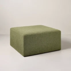 Boucle Upholstered Square Cocktail Ottoman - Hearth & Hand™ With Magnolia -Home Decor GUEST c8138be8 ad09 4ec2 9f1f 616946d6507b