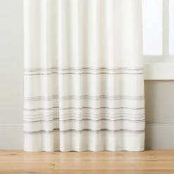 Engineered Hem Stripes Curtain Panel Cream/Gray - Hearth & Hand™ With Magnolia -Home Decor GUEST ce2cfef5 4ffc 4553 9efa 21c03c3714d0