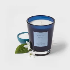 Colored Vase Glass With Dustcover Marine Moss Candle Blue - Threshold™ 9 Colored Vase Glass With Dustcover Marine Moss Candle Blue - Threshold™ -Home Decor GUEST d250f955 55af 4897 8190 ebff49fe7644