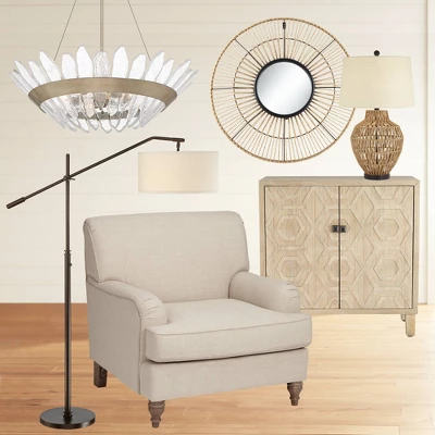 Possini Euro Design Industrial Floor Lamp Adjustable Arm 62.5" Tall Oiled Bronze Metal Light Brown Linen Drum Shade For Living Room Reading 9 Possini Euro Design Industrial Floor Lamp Adjustable Arm 62.5" Tall Oiled Bronze Metal Light Brown Linen Drum Shade For Living Room Reading - Image 7