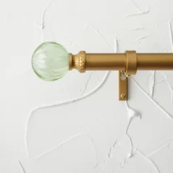 Faux Jade Ball Curtain Rod Brass - Opalhouse™ Designed With Jungalow™ 7 Faux Jade Ball Curtain Rod Brass - Opalhouse™ Designed With Jungalow™ -Home Decor GUEST d7507ef0 fa5a 4b13 920f 0c72746f2e61