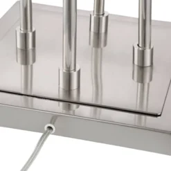 Possini Euro Design Athena Modern Floor Lamp 72" Tall Brushed Nickel 4 Light Tree Clear Outer Opal Inner Double Glass Shade For Living Room Bedroom 13 Possini Euro Design Athena Modern Floor Lamp 72" Tall Brushed Nickel 4 Light Tree Clear Outer Opal Inner Double Glass Shade For Living Room Bedroom -Home Decor GUEST d806742c ab0c 4bf0 9f15 c25e0259f944