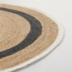 Round 5' Bold Stripe Braided Jute Area Rug Black/Tan/Cream - Hearth & Hand™ With Magnolia 6 Round 5' Bold Stripe Braided Jute Area Rug Black/Tan/Cream - Hearth & Hand™ With Magnolia -Home Decor GUEST d8717759 3ea8 4c8f 8eae 5d990d2f8985