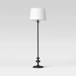 Londonberry Stick Floor Lamp Black - Threshold™ -Home Decor GUEST d8eee44e fb02 4fa5 9c20 c5e2a2730b47