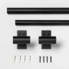Steel Curtain Rod Matte Black - Hearth & Hand With Magnolia 2 Steel Curtain Rod Matte Black - Hearth & Hand With Magnolia -Home Decor GUEST d9e174eb c2d9 4ac3 8a03 13f65fe2d06c