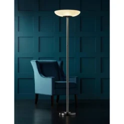 Possini Euro Design Meridian Light Blaster Modern Torchiere Floor Lamp 72" Tall Brushed Nickel LED Frosted Glass Shade For Living Room Bedroom Office 15 Possini Euro Design Meridian Light Blaster Modern Torchiere Floor Lamp 72" Tall Brushed Nickel LED Frosted Glass Shade For Living Room Bedroom Office -Home Decor GUEST dcaf1183 7bc5 4883 8d0a a28e61469c27