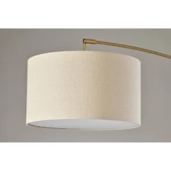 Adler Arc Floor Lamp Antique Brass - Adesso -Home Decor GUEST de238bdd 2c73 498a 8b20 63758c9ce2e7