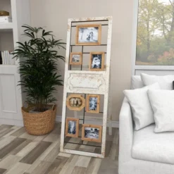 Wood 6 Slot Wall Photo Frame With Floor Stand Brown - Olivia & May 28 Wood 6 Slot Wall Photo Frame With Floor Stand Brown - Olivia & May -Home Decor GUEST e07ede80 ff59 4d78 95f1 3c6851e1b172