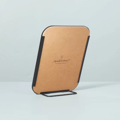 Freestanding 5.5"x7.5" Matted To 4"x6" Metal Photo Frame Set Matte Black - Hearth & Hand™ With Magnolia 4 Freestanding 5.5"x7.5" Matted To 4"x6" Metal Photo Frame Set Matte Black - Hearth & Hand™ With Magnolia - Image 2