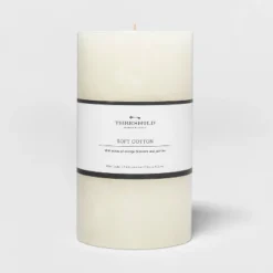 Pillar Candle Soft Cotton White - Threshold™ 13 Pillar Candle Soft Cotton White - Threshold™ -Home Decor GUEST e33e65cc 6e9c 4c2e 826e d6c186eac650