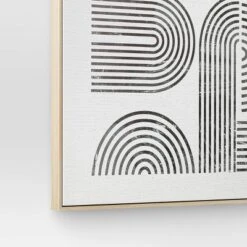 45" X 55" Line Art I Framed Kraft Wall Canvas - Threshold™ 7 45" X 55" Line Art I Framed Kraft Wall Canvas - Threshold™ -Home Decor GUEST e4499747 11ac 48ec bdf9 19d39f85fafe