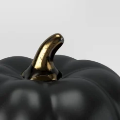 Set Of 3 Small Ceramic Halloween Pumpkins With Gold Stem - Threshold™ 7 Set Of 3 Small Ceramic Halloween Pumpkins With Gold Stem - Threshold™ -Home Decor GUEST e522c71c 5236 4716 87d9 cb99acca79a8