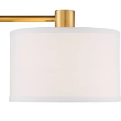 360 Lighting Colby Modern Desk Lamp 21" High Antique Gold With USB And AC Power Outlet In Base White Linen Drum Shade For Bedroom Living Room Desk 14 360 Lighting Colby Modern Desk Lamp 21" High Antique Gold With USB And AC Power Outlet In Base White Linen Drum Shade For Bedroom Living Room Desk -Home Decor GUEST e72cd77c 6c13 4b8e bb5d 27f0e7d5b593